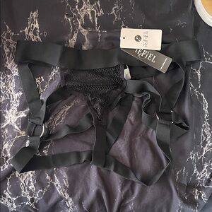 Black Mesh Men's Briefs